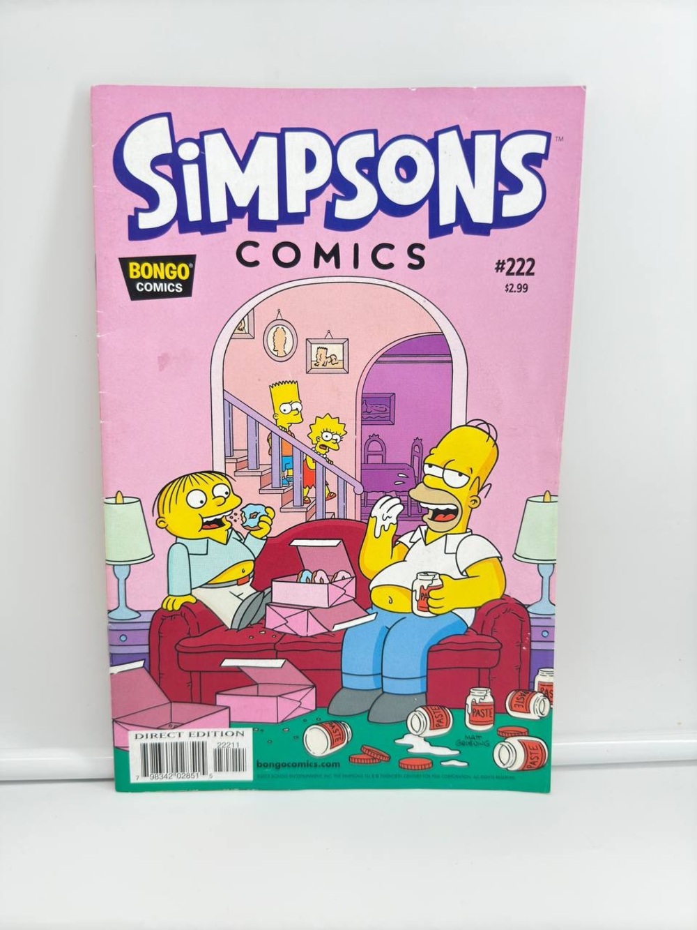 The Simpsons Comic Book #222 Bongo 2015 Direct Edition